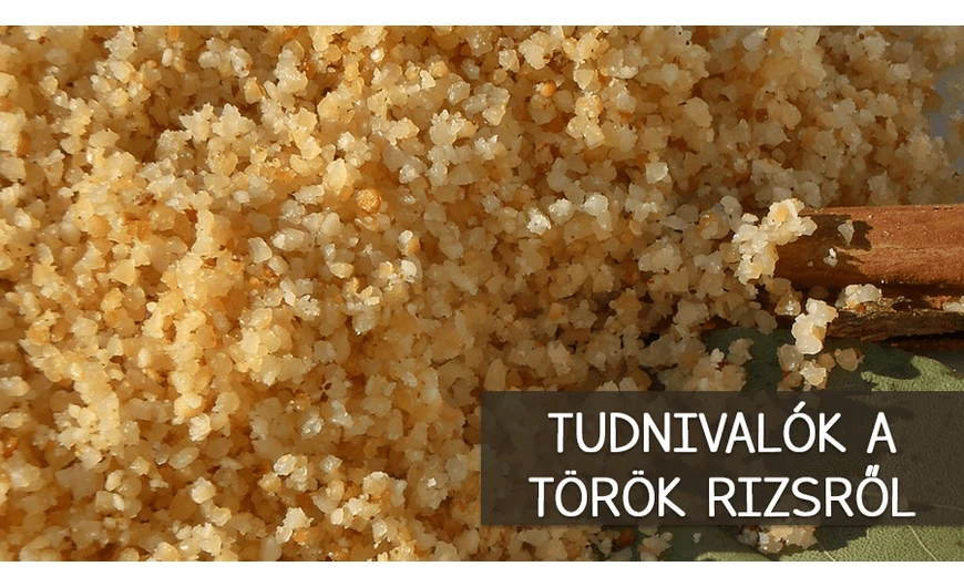 Török rizs recept