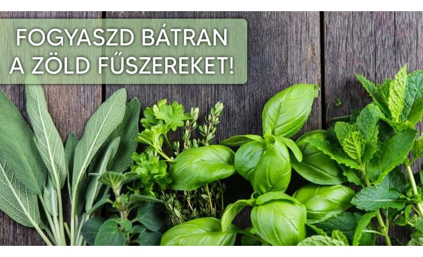 Miért fogyasszunk zöldfűszereket?
