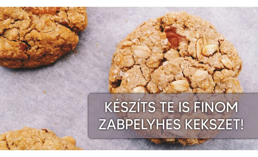 Finom zabpelyhes keksz