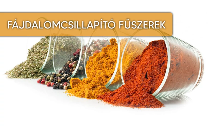 Fájdalomcsillapító fűszerek