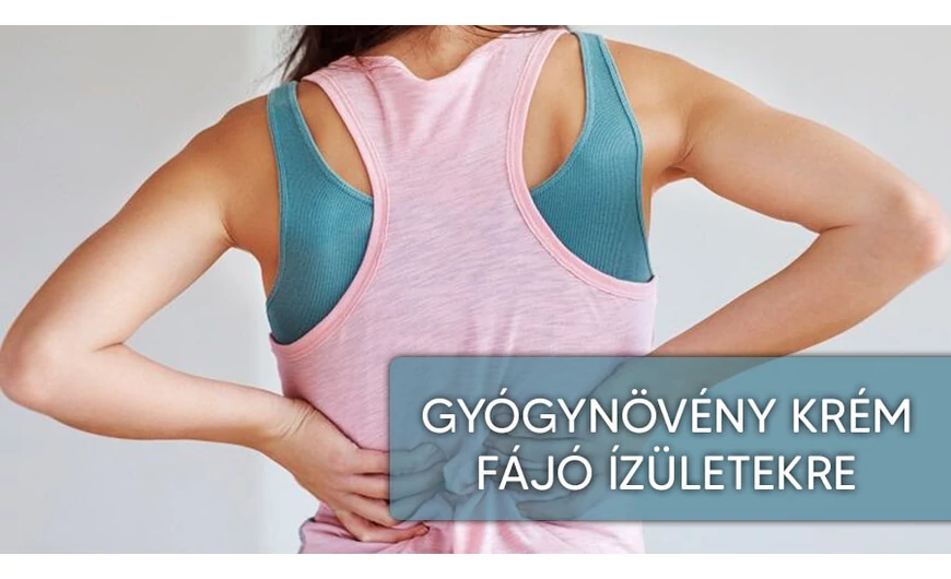 ​Gyógynövény krém a sajgó ízületi panaszokra