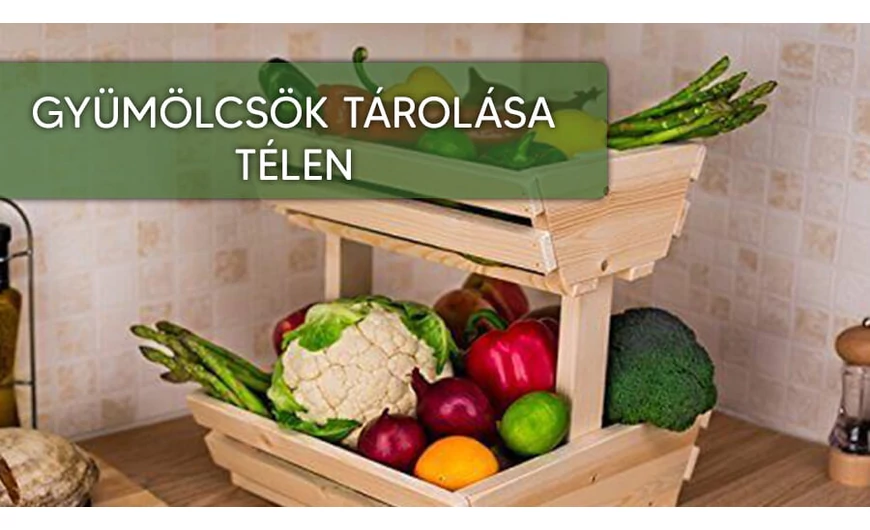 Gyümölcstárolás télen