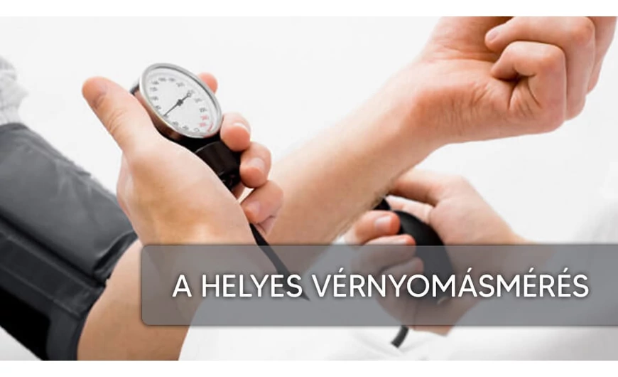 A helyes vérnyomásmérés