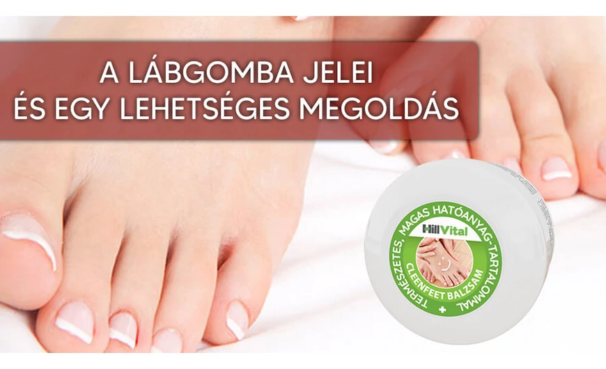 Lábgombára utaló jelek és egy lehetséges megoldás