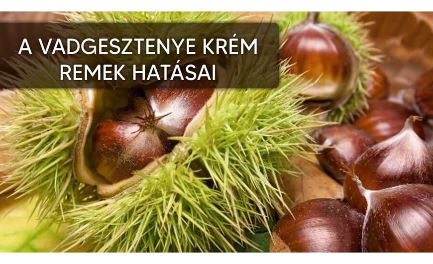 A vadgesztenye krém remek hatásokkal rendelkezik