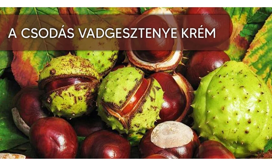 A vadgesztenye krém csodája