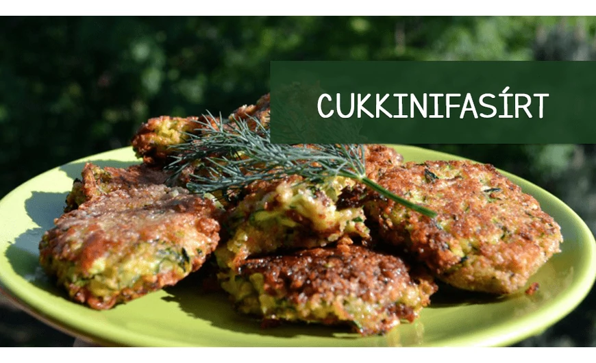 Cukkinifasírt recept