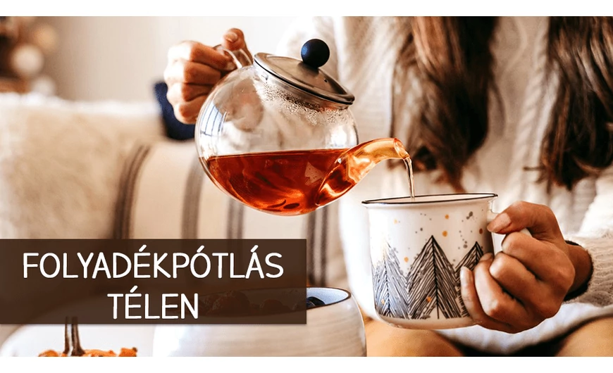 Télen is fontos a folyadékpótlás!