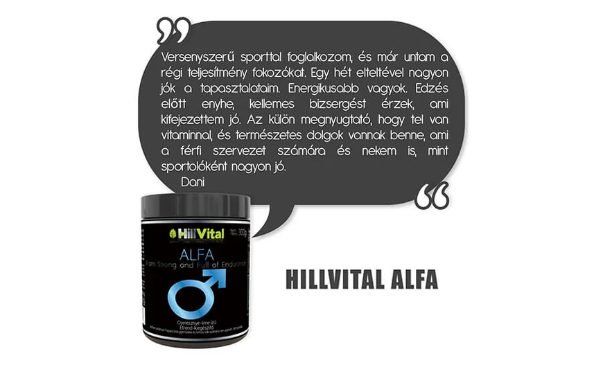 Teljesítmény növelés kizárólag természetes módon!