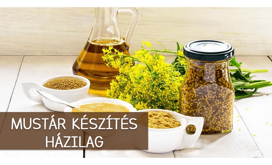 Készíts mustárt házilag