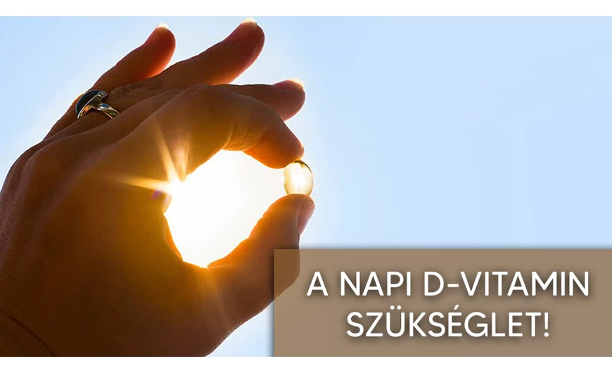 Nem mindegy, hogy mennyi D-vitamint viszel be a szervezetedbe!