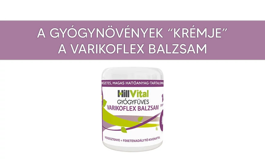 A gyógynövények "krémje", a Varikoflex balzsam
