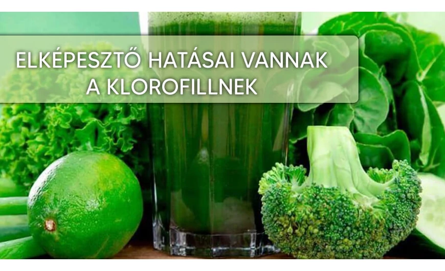 Ismerd meg a klorofill elképesztő hatásait!