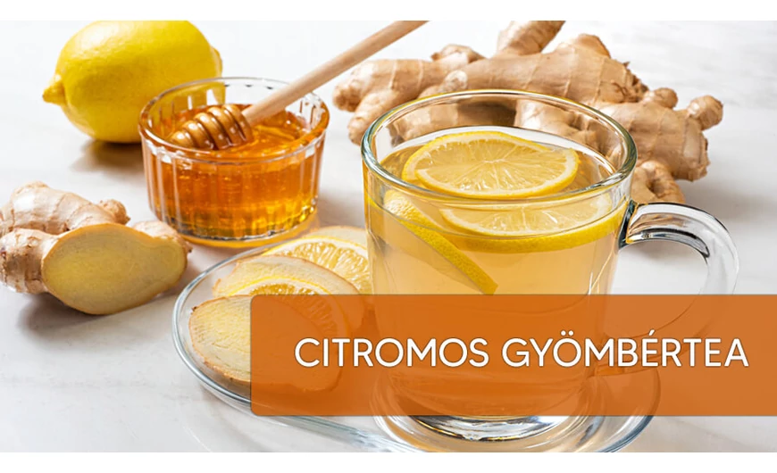 Citromos gyömbértea