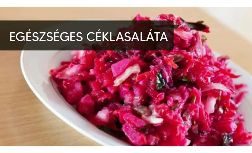 Egészséges céklasaláta