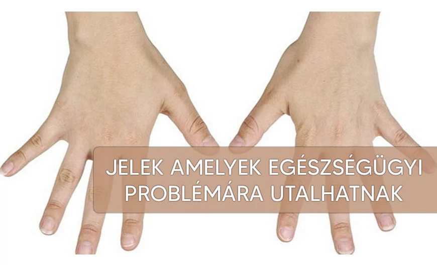 Néhány jel, ami egészségügyi problémára utalhat