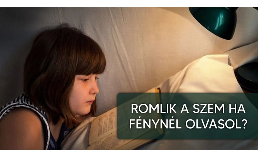 Rontja a szemet, ha tompa fénynél olvasunk?