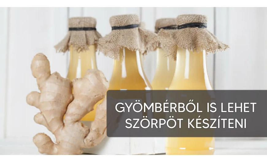 Így készítsünk gyógynövényből szörpöt: gyömbérszörp