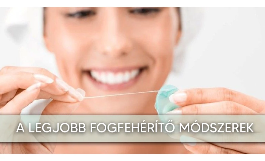 A legjobb természetes fogfehérítő módszerek