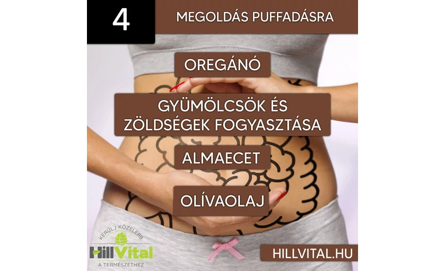 4 hatásos és természetes megoldás puffadás ellen