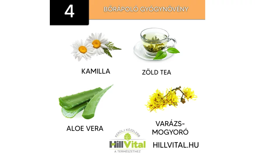 4 gyógynövény nagyszerű bőrápoló hatással