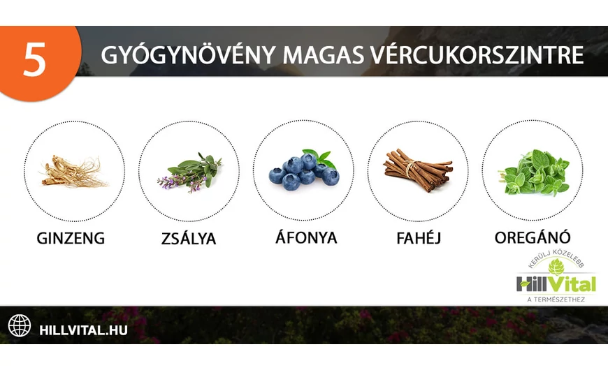 5 gyógynövény magas vércukorszintre