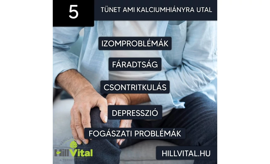 A kalciumhiány 5 lehetséges tünete