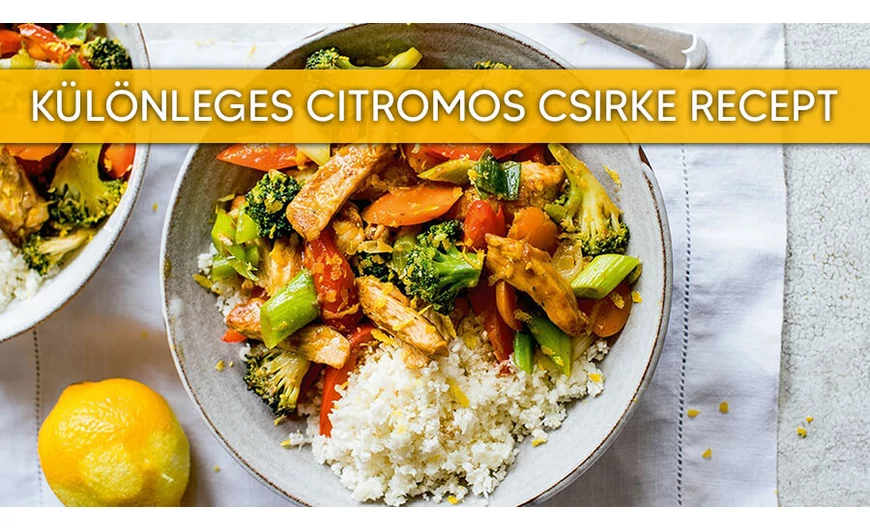 Citromos csirke recept