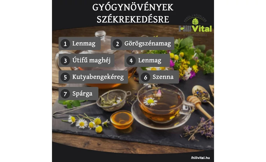 Gyógynövények székrekedésre