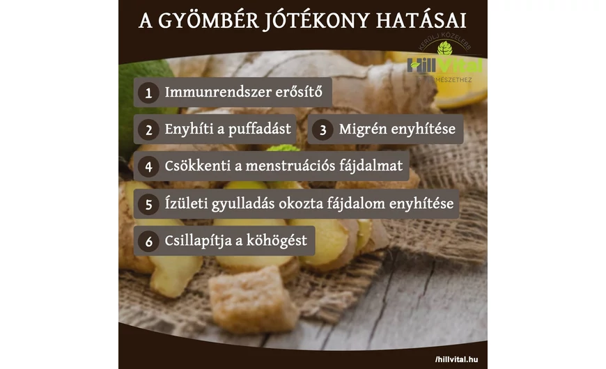 A gyömbér az egyik legjobb immunerősítő