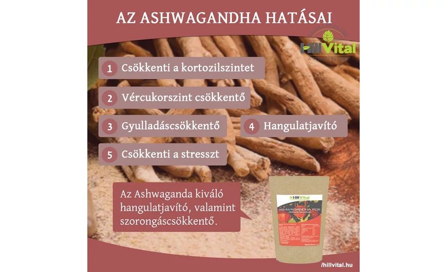 Az ashwagandha nagyszerű hatásai