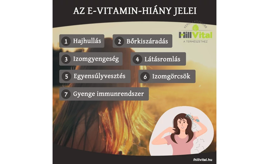 Az E-vitamin hiány egyértelmű jelei