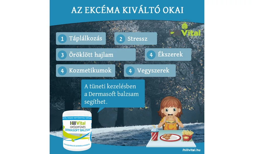 Az ekcéma lehetséges okai
