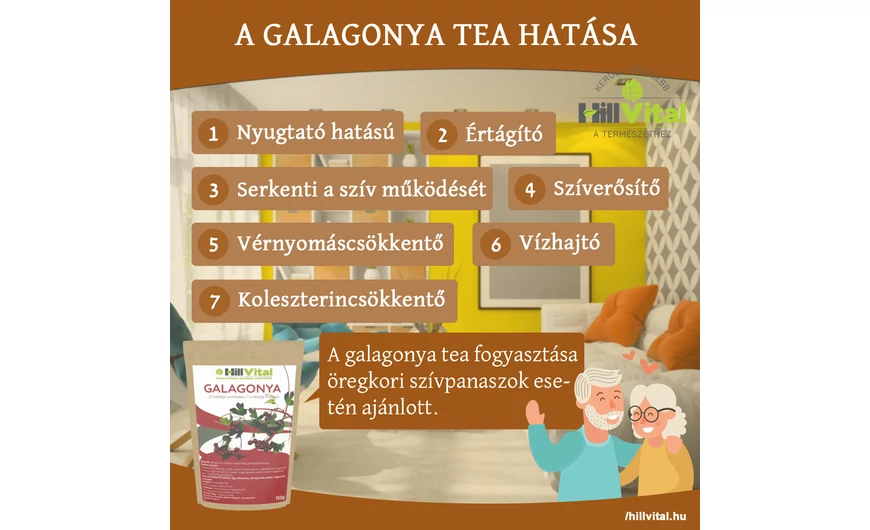 A galagonya jótékony hatásai