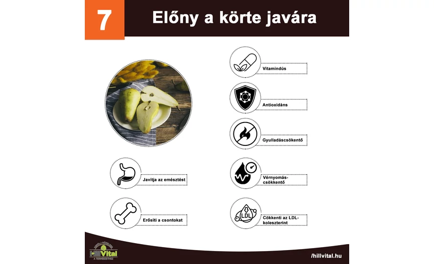 A körte rendkívüli hatásai