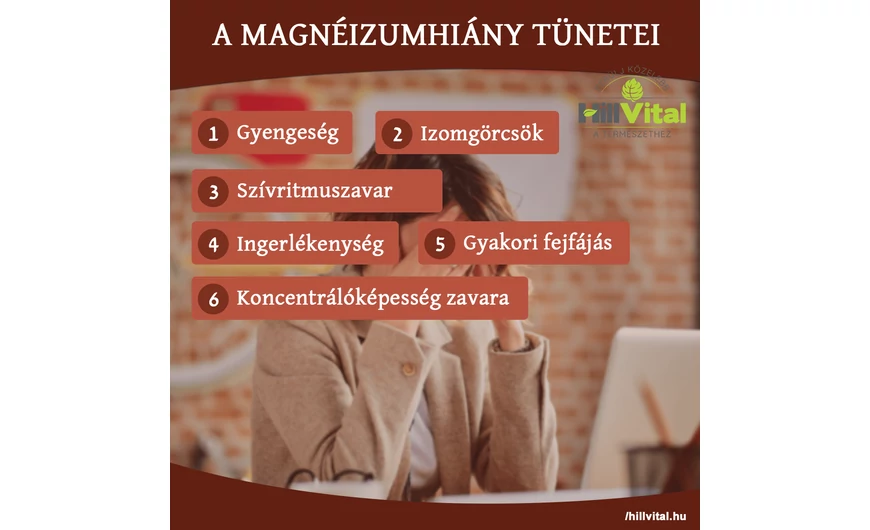 A magnéziumhiány tünetei