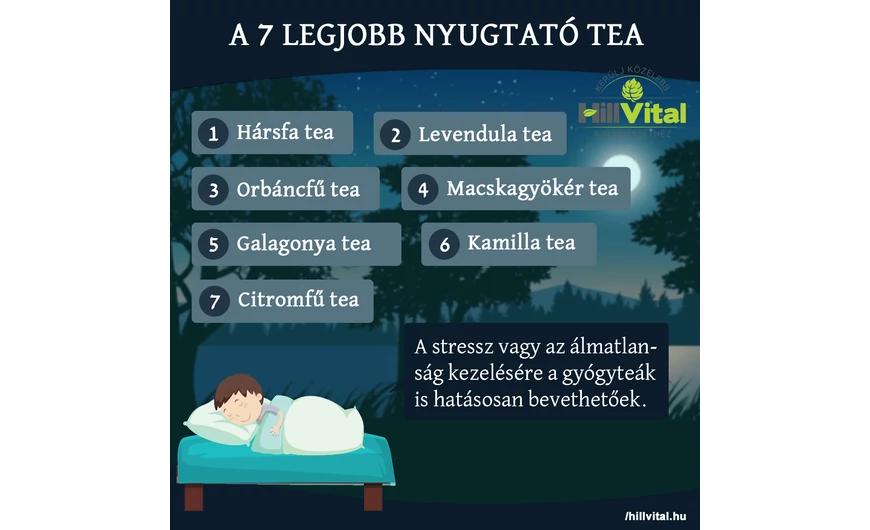A 7 legjobb nyugtató tea amiket érdemes kipróbálnod