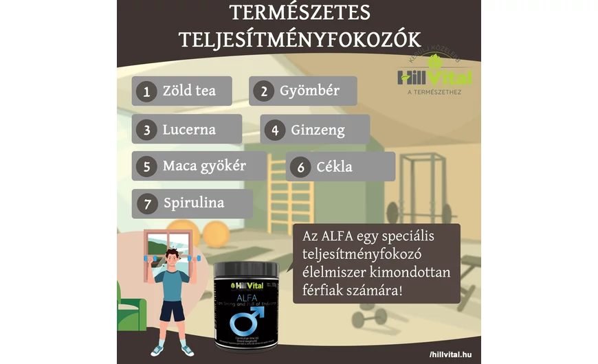 Természetes teljesítményfokozók