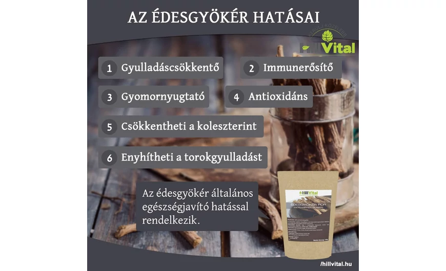 Az édesgyökér hatásai