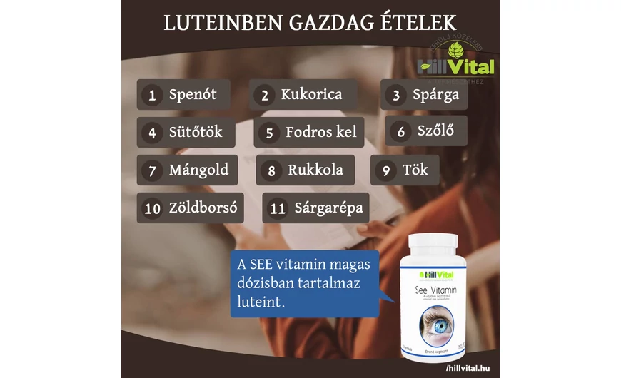 Luteinben gazdag ételek