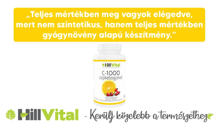„Teljes mértékben meg vagyok elégedve, mert nem szintetikus, hanem teljes mértékben gyógynövény alapú készítmény.”