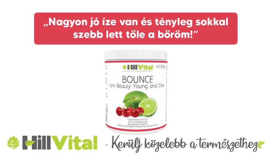 „Nagyon jó íze van és tényleg sokkal szebb lett tőle a bőröm!”