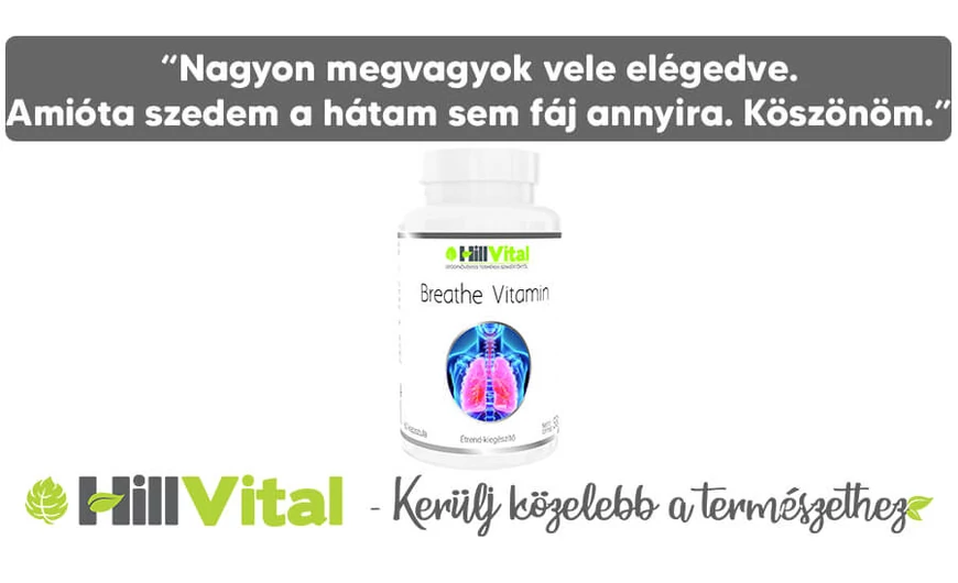 „Nagyon megvagyok vele elégedve. Amióta szemed a hátam sem fáj annyira. Köszönöm.”