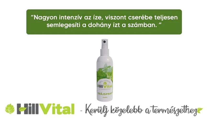 "Nagyon intenzív az íze, viszont cserébe teljesen semlegesíti a dohány ízt a számban."