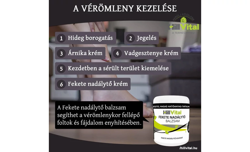A vérömleny kezelése természetes módszerekkel