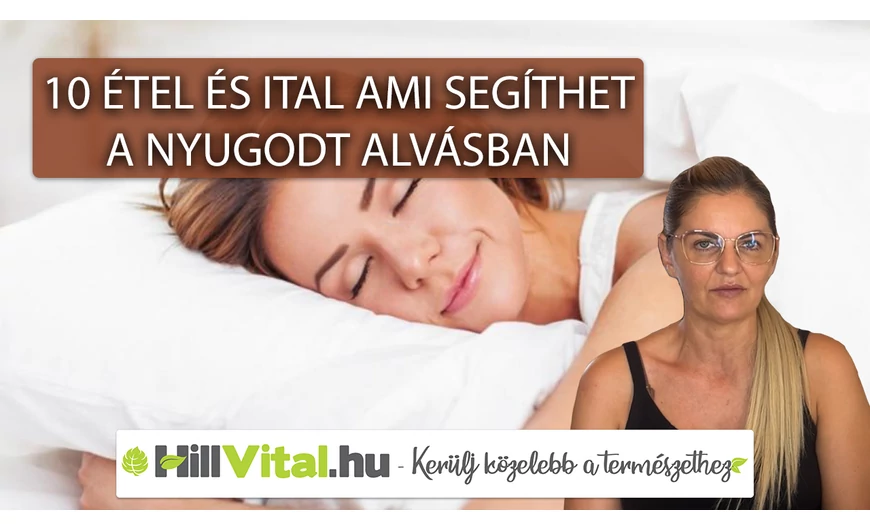 10 étel és ital, ami segít neked is könnyedén elaludni