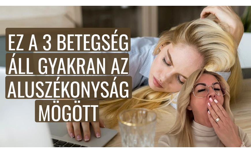Ez a 3 betegség áll gyakran az aluszékonyság mögött!