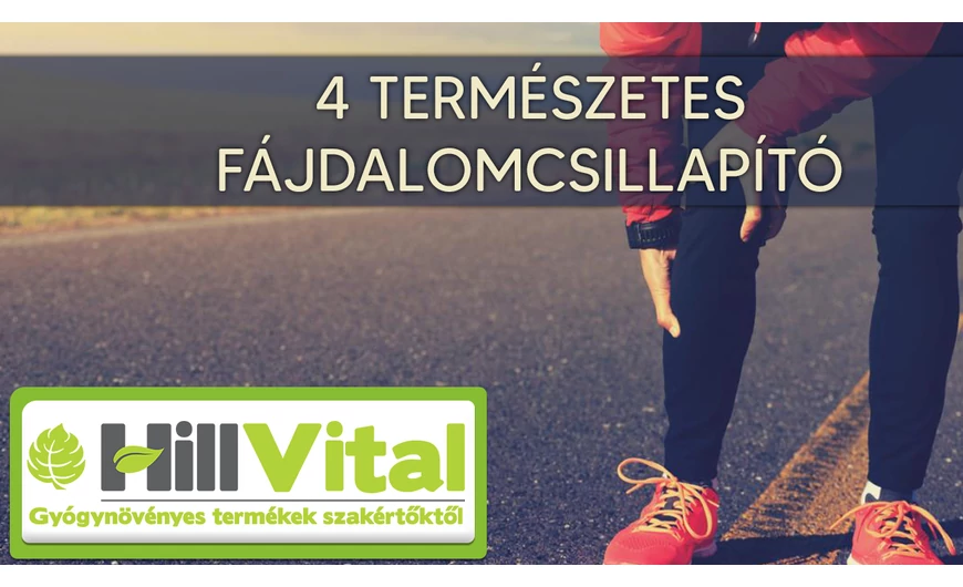 4 természetes fájdalomcsillapító