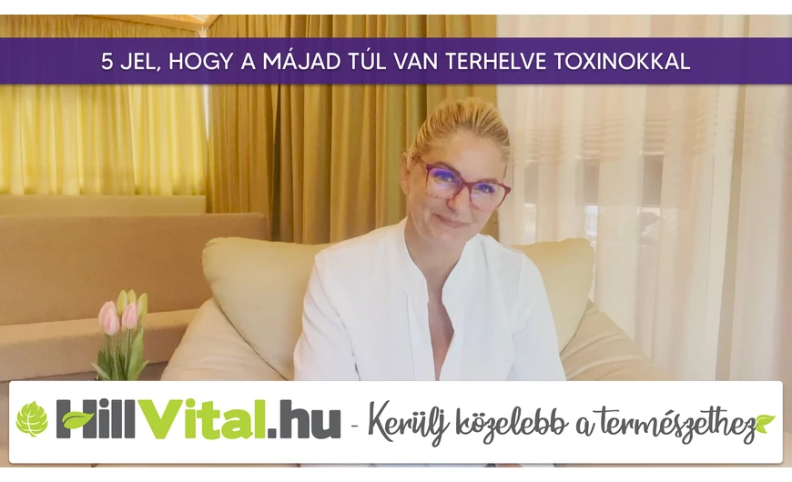 5 jel, hogy a májad túl van terhelve