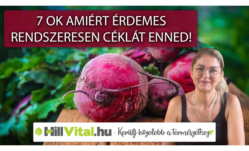 7 ok amiért érdemes rendszeresen céklát enned!